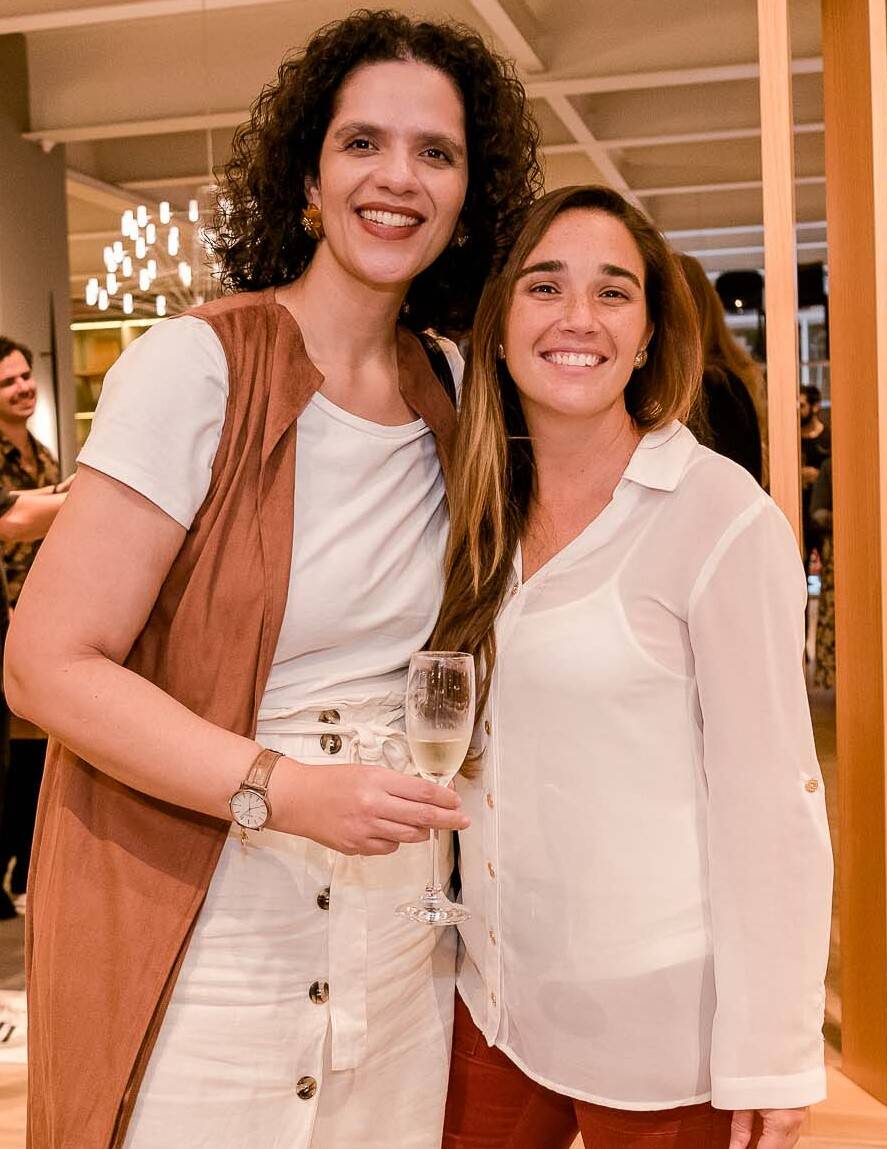 Carla knoplech e Larissa Motta- na Novo Ambiente /Foto: Renato Wrobel