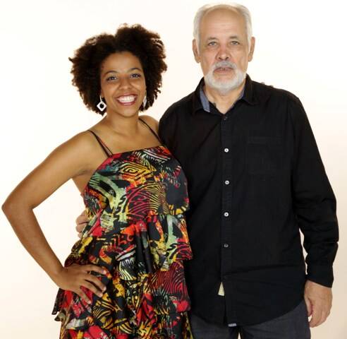 Maíra Freitas e Cristóvão Bastos: reencontro de aluna e professor, em show no CCBB/ Foto: Aurélio  Oliosi
