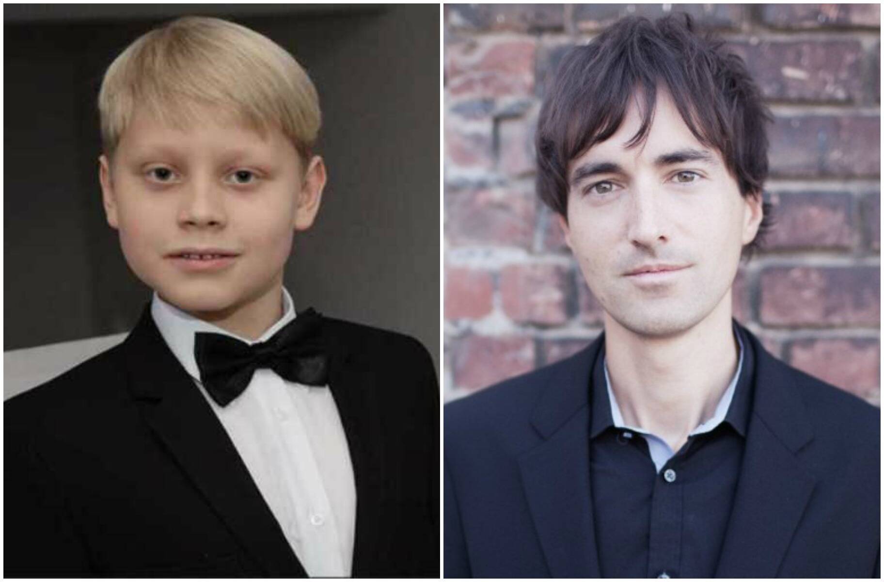 O pianista russo Alexander Malofeyev e o DJ e compositor Mason Bates: na programação da OSB para 2016 / Fotos: reprodução da internet