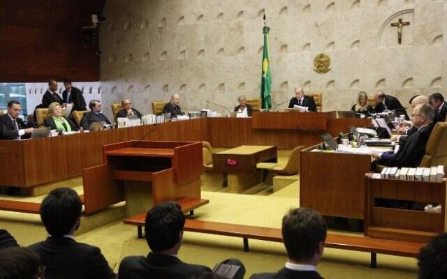 Sessão no Supremo Tribunal Federal, em Brasília / Foto: IG