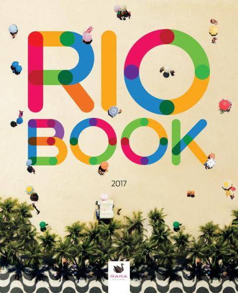A capa do RioBook 2017: lançamento é nesta terça (21/02), no Palácio da Cidade / Foto: divulgação