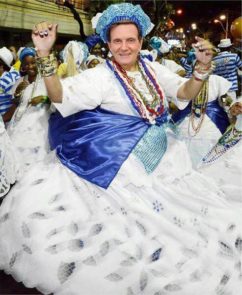 Marcelo Crivella: a ausência do prefeito no carnaval carioca vira montagens de todo tipo nas redes sociais / Foto: reprodução Facebook 