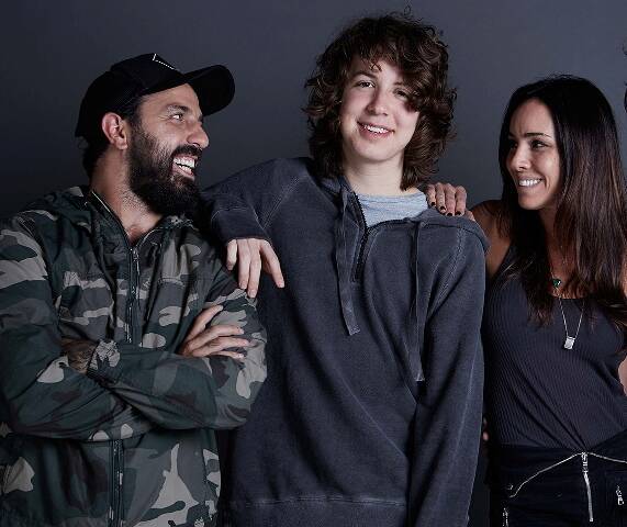 Tico, Lucas Jagger e Lu Arcangelli / Foto: Studio Jaime e Renan