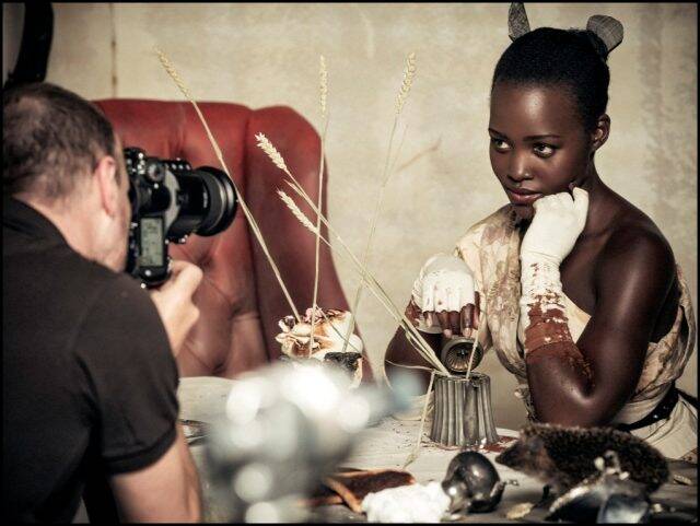 Backstage The Cal Shoot by Tim Walker