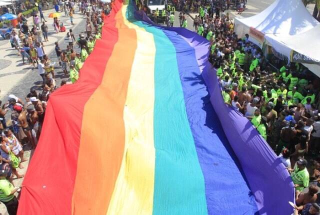 A Parada Gay em Copacabana, ano passado: a verba para a deste ano ainda é uma incógnita/ Foto: O Dia